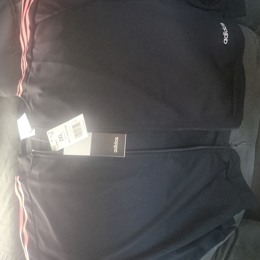 Adidas Track Suit blk and pink